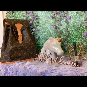 Louis Vuitton Monogram Montsouri MM Backpack